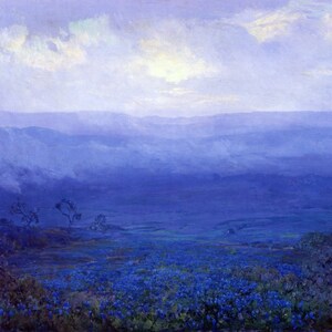 Julian Onderdonk Bluebonnets in Texas Painting Museum Quality Reproduction (D5060)