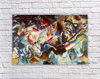 カンディンスキー コンポジション VI ロール油絵 美術館品質