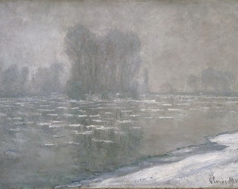 クロード・モネ - 朝もや（1894） - ロール油絵美術館品質の複製