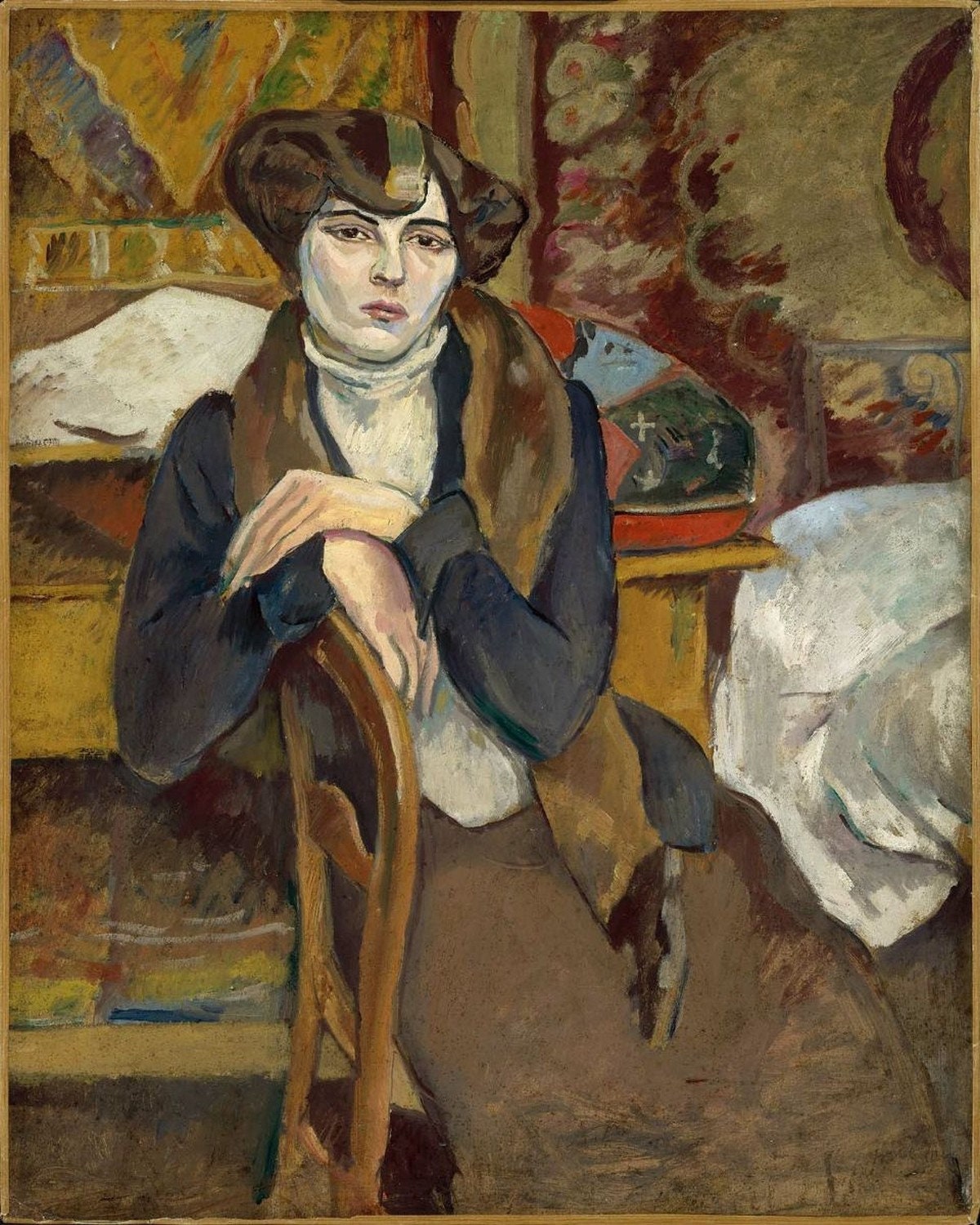 Jules Pascin - La Mélancolique (1909) Hand Painted Museum Quality