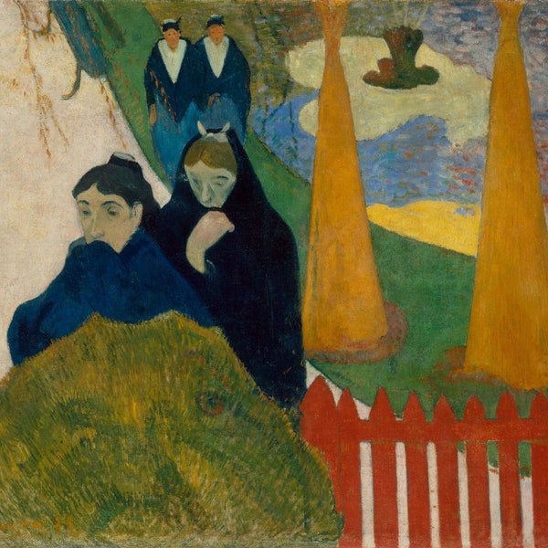 Paul Gauguin : Arlésiennes (1889) Musée Qualité Peinture à l’huile Reproduction (D5060)