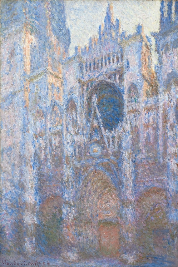 クロード・モネWestern Portal of Rouen Cathedral Rouen Cathedral (Monet series) - Wikipedia