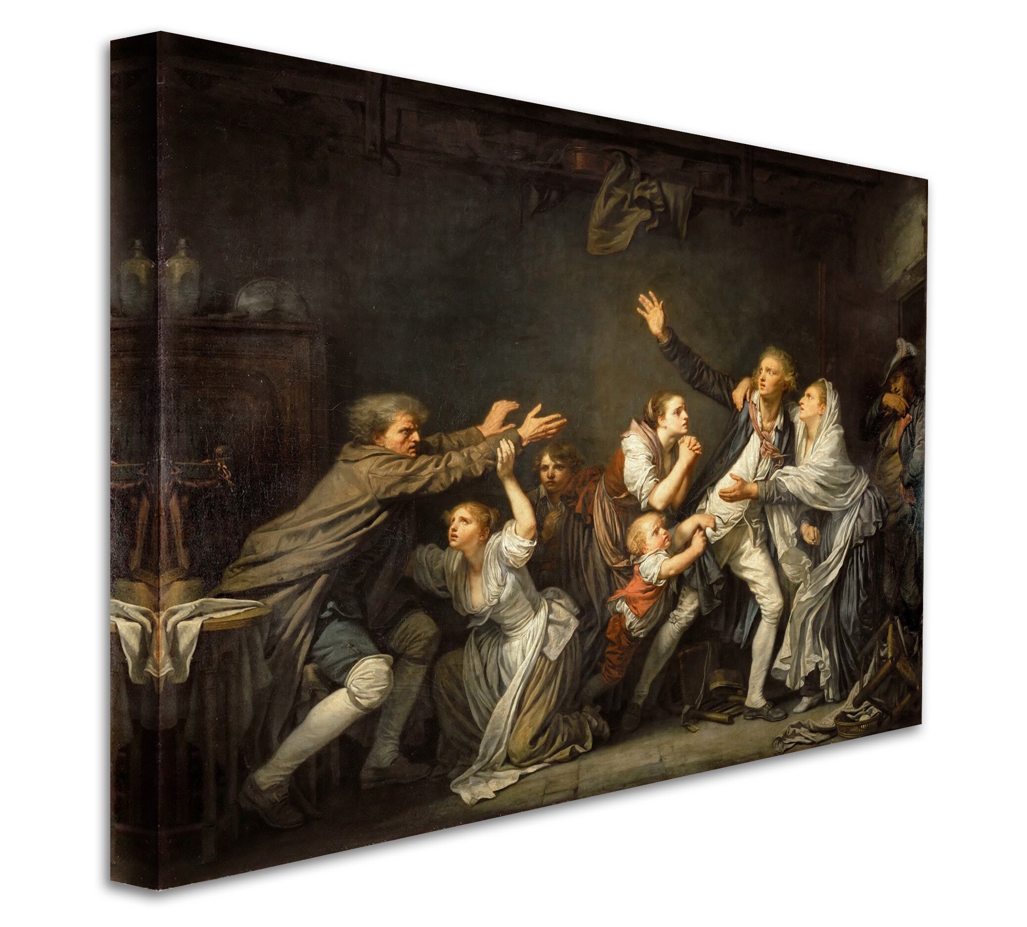 ジャン＝バティスト・グルーズ - 父の呪い、あるいは恩知らずの息子