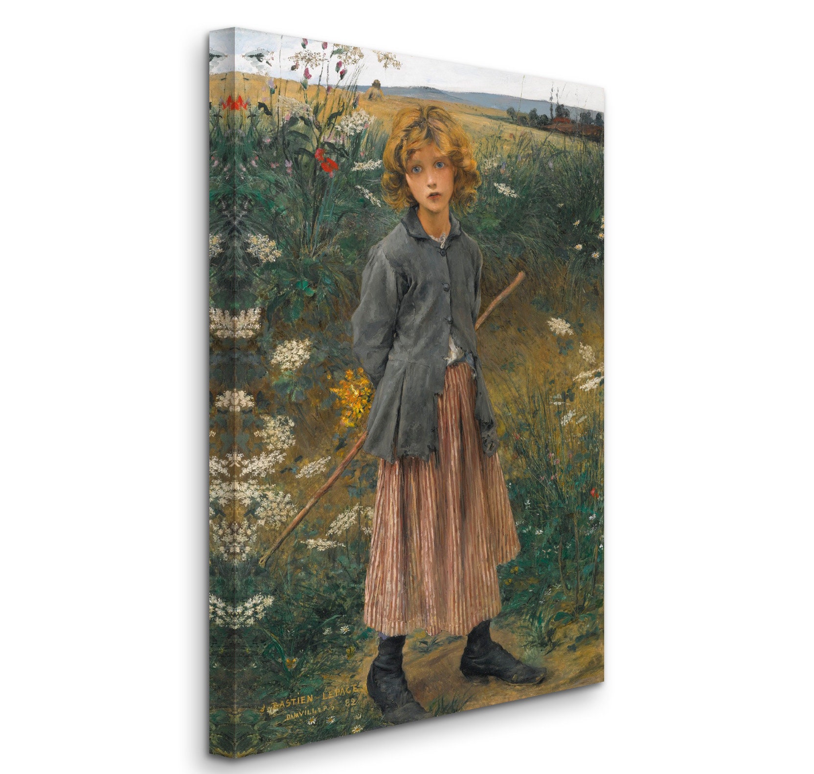 ジュール・バスティアン・ルパージュ - 花の小道（小さな羊飼い