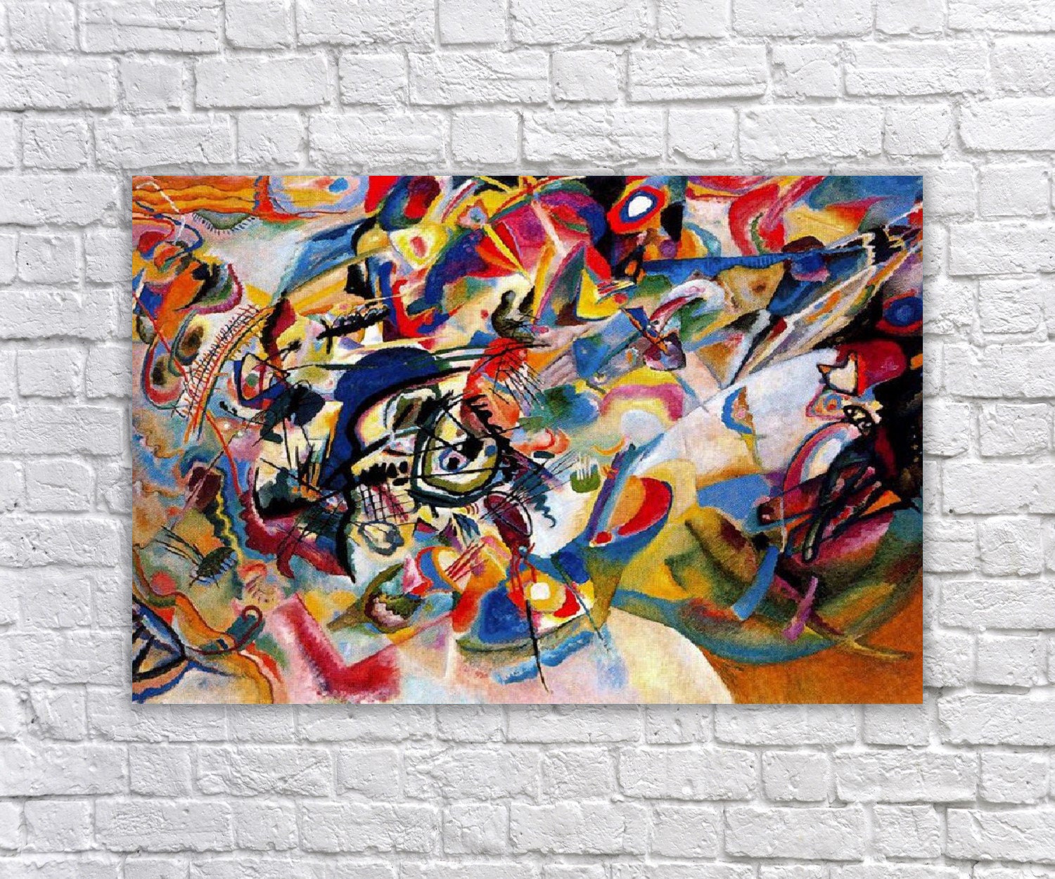 Kandinsky Composition VII Oil Painting Museum Quality European | Etsy