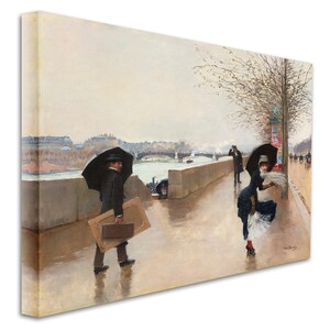 Jean Béraud The Wind 1880 Museum Quality Oil Painting Reproduction D5060 image 2