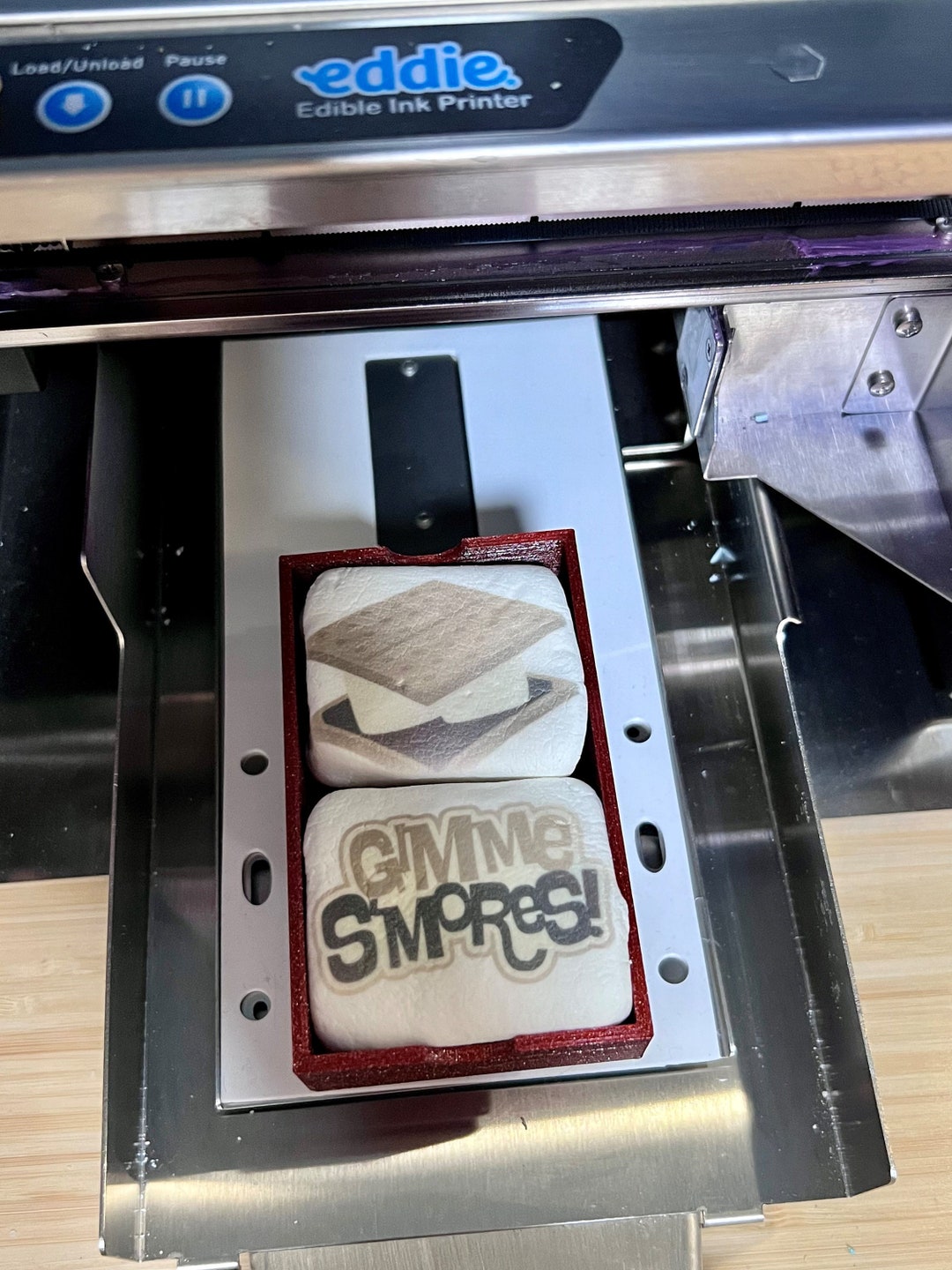 Eddie Printer Manual Marshmallow Tray Fits 2 Smores Marshmallows