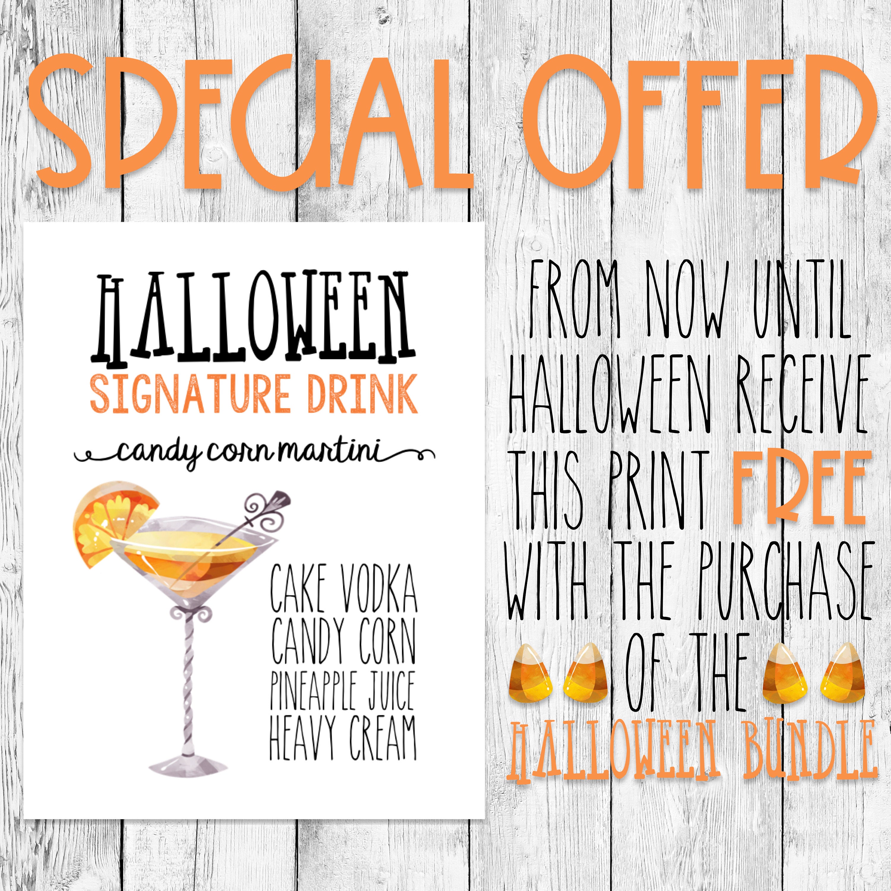 HALLOWEEN Pun Word Art/ Spooky Party Printables/ Haunted Etsy UK