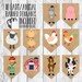 Birthday Banner Printable/ Barnyard Animal Bunting/ Event Decor/ Party ...