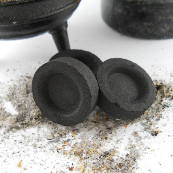 Charcoal Tablets for Loose Incense Burning