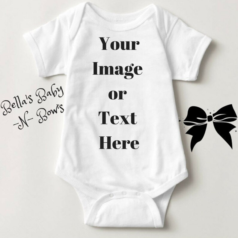 custom baby onesies etsy