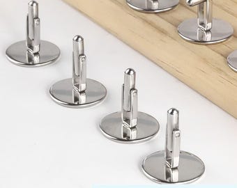 Configuración De Enlaces De Manguito En Hallazgos De La Almohadilla De Diy Mens Accessories Pack De 6 Perfecl Base De Configuracion De Gemelos