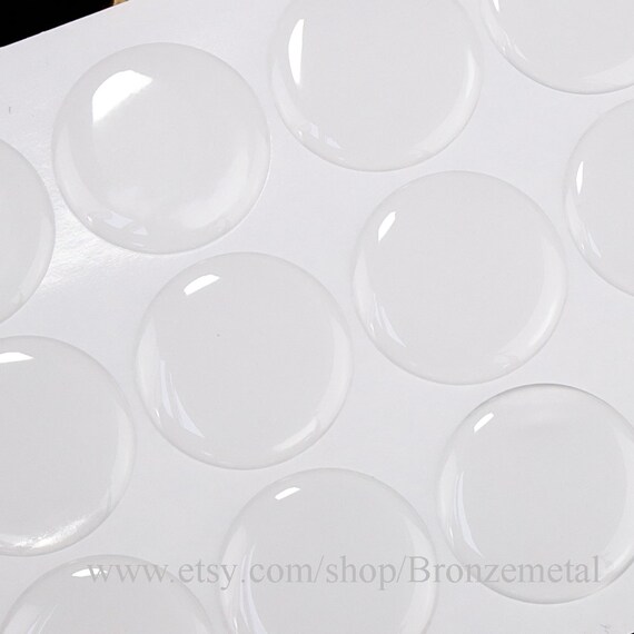 30mm ronde duidelijke epoxy stickers cirkel 3D epoxy dome lens