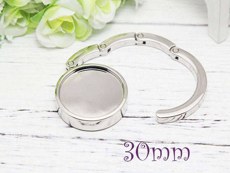 Bag Hook Blank Round Purse Hanger Purse Hook Hanger With Etsy