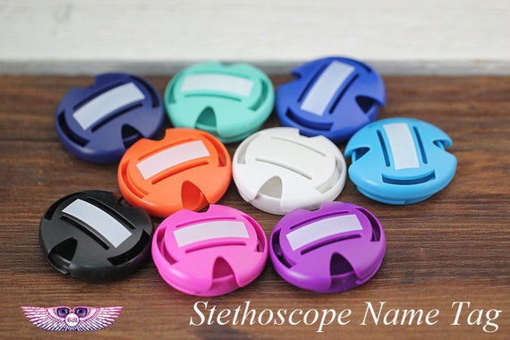 Nurses and Doctors Monogram Stethoscope Name Tag Id Clip -  Australia