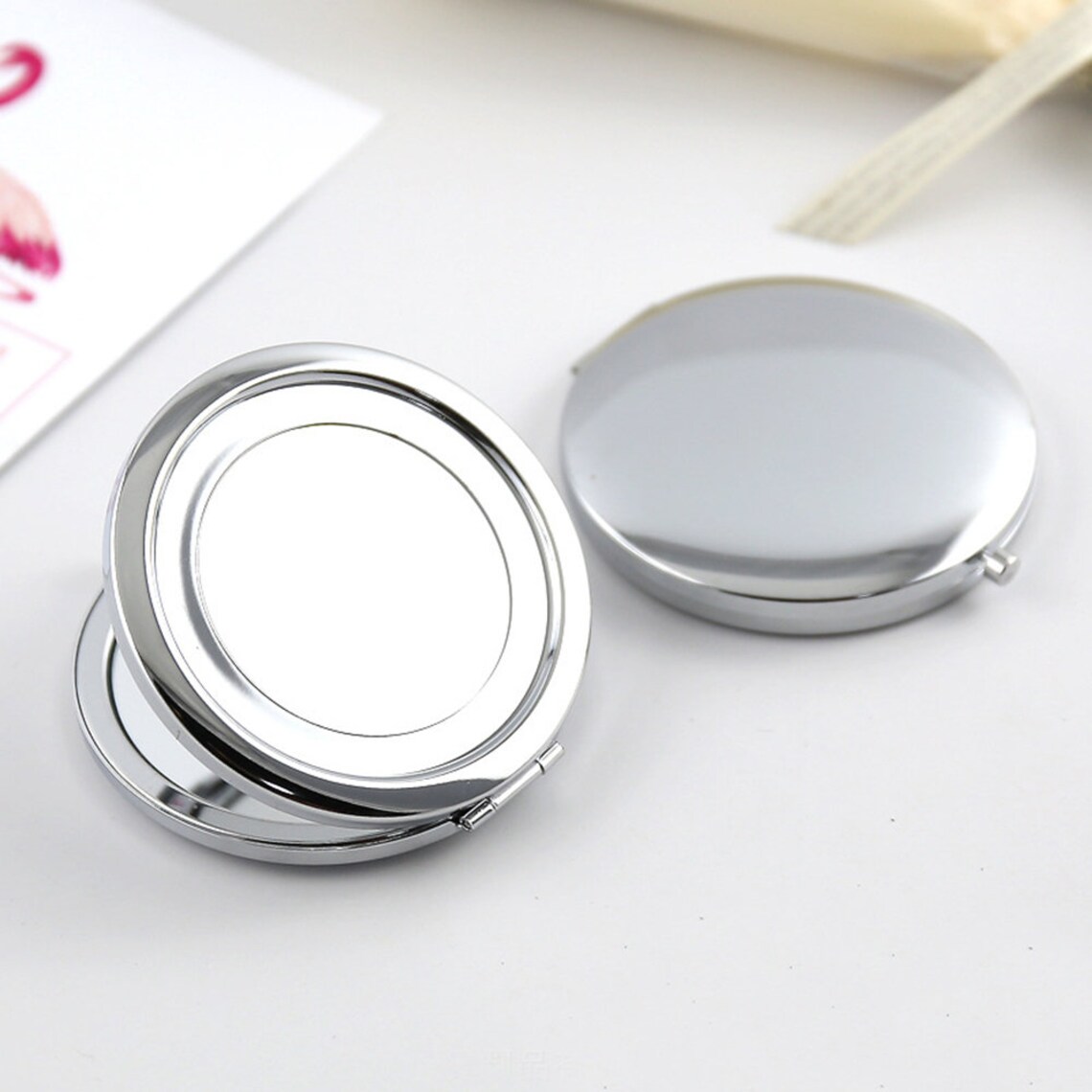 Pocket Mirrors Compact Mirror Blanks DIY Frame Pocket - Etsy