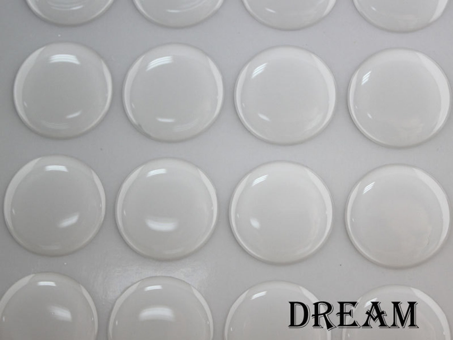 Round Clear Epoxy Stickers 16mm Epoxy Resin Craft Stickers Etsy