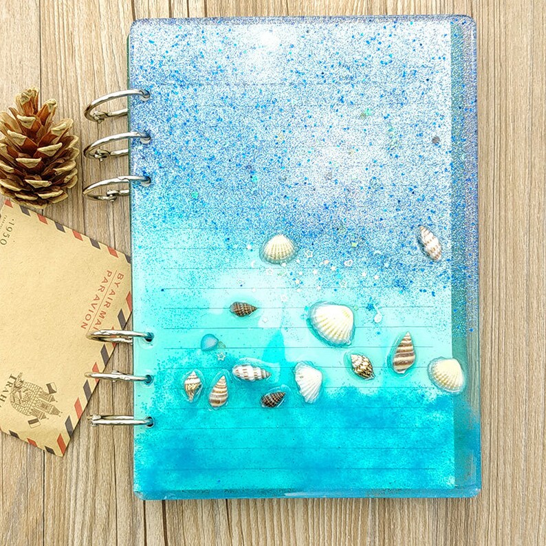 Resin Notebook Cover Mold Silicone DIY Epoxy Casting Molds Etsy