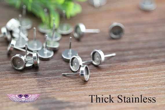 Componenti Per Orecchini In Acciaio Inossidabile 304 All'ingrosso