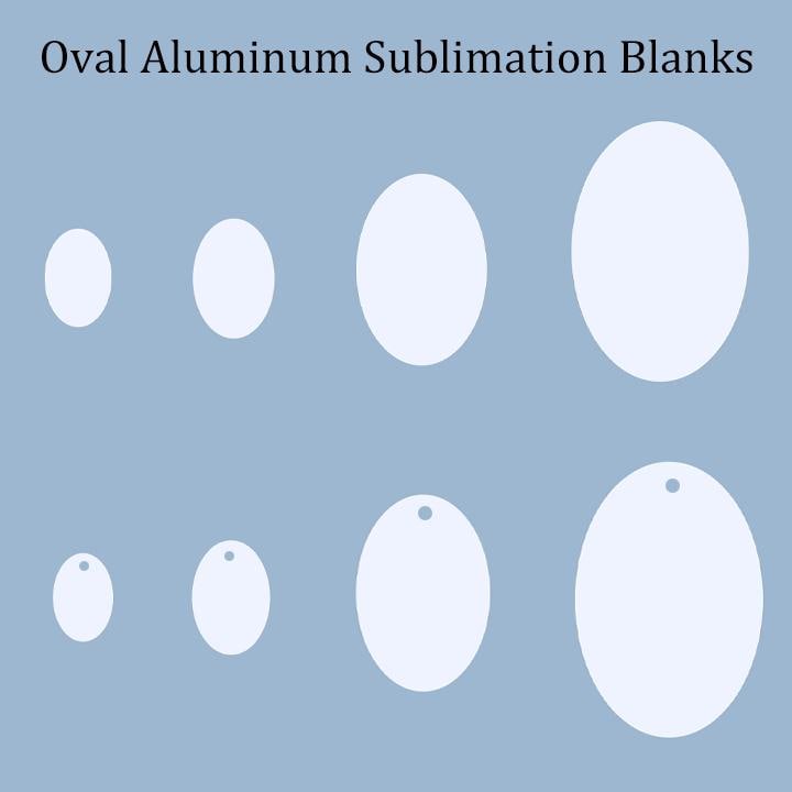 20pcs Oval Sublimation Earring Blanks, Sublimation Blanks Bulk, Aluminum Dye Sub Blanks, Sublimation Ornaments, Oval Sublimation Discs