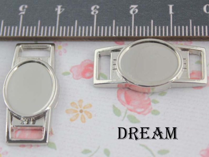 Kits Blank Oval Shoelace Charms Paracord Charms With Epoxy Etsy