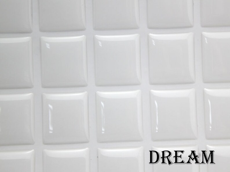 Scrabble Tile Clear Round Epoxy Stickers Rectangle Epoxy Etsy