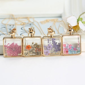 Deep Fillable Glass Locket Double Sided Case Locket for Birthstones ...