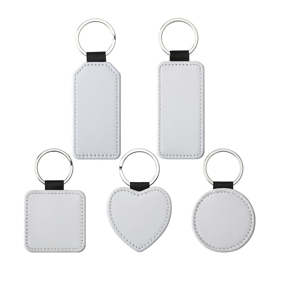 New Product Blank Sublimation Key Chain Blank Keychains To Sublimate Blank  Key Rings Single Sided Printing Pu Leather Keyring - Buy New Product Blank  Sublimation Key Chain Blank Keychains To Sublimate Blank