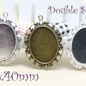 Cabochon Fassung Cabochon Fassung Cabochon Fassung Cabochon Fassung 30 x 40 mm