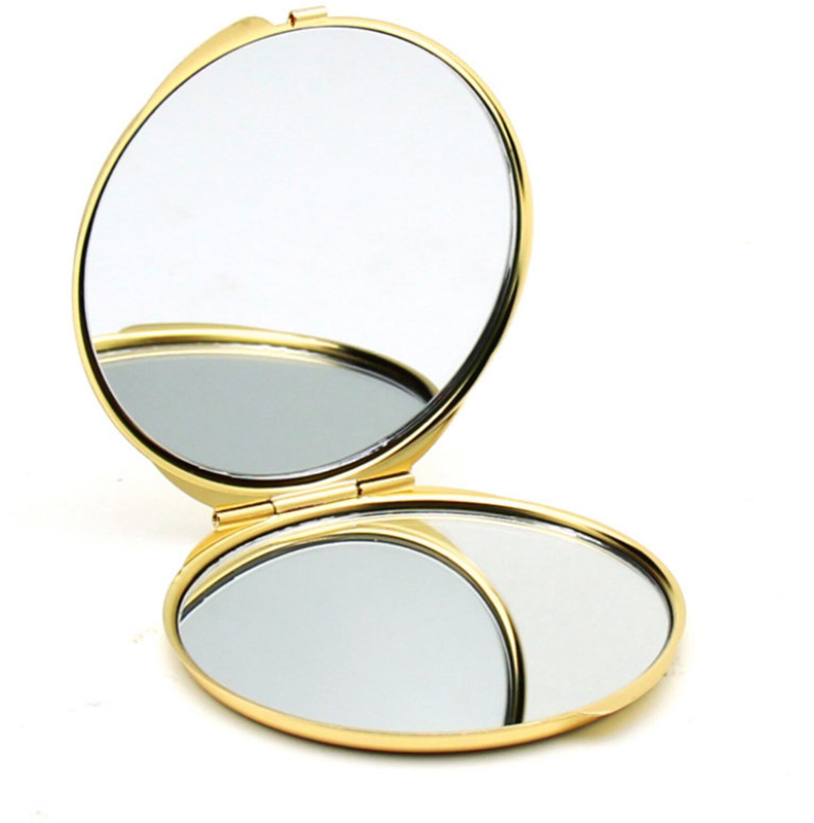 50mm Compact Mirror Blank Bronze Pocket Blank Compact Etsy