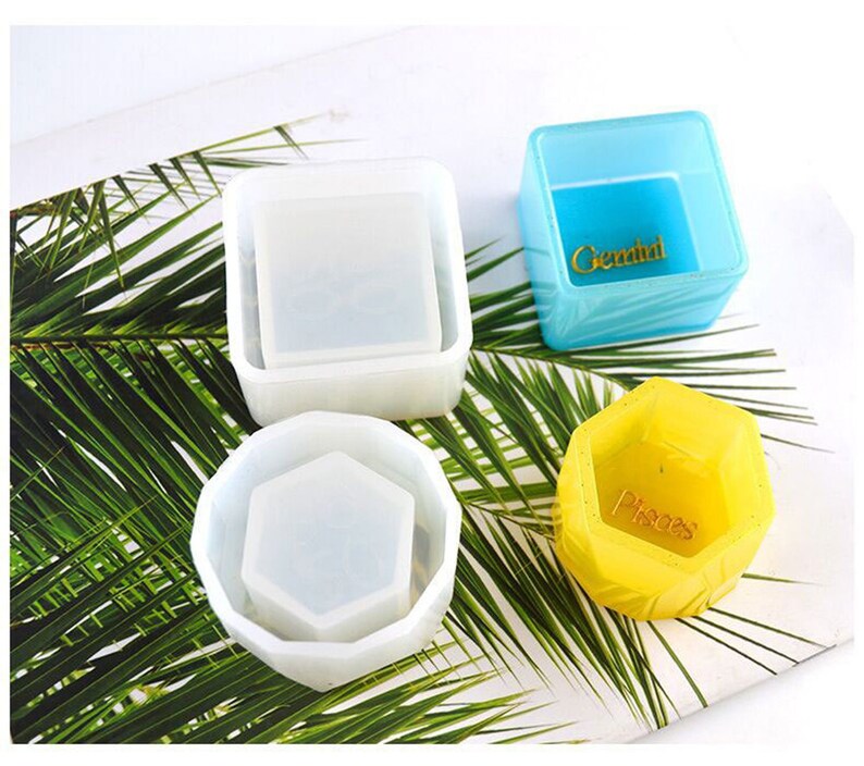 Storage Box Mold Silicone Resin Mold DIY Storage Container Etsy
