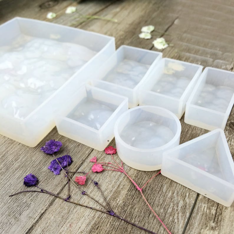 Water Ripple Gem Silicone Mold Silicone molds craft Etsy