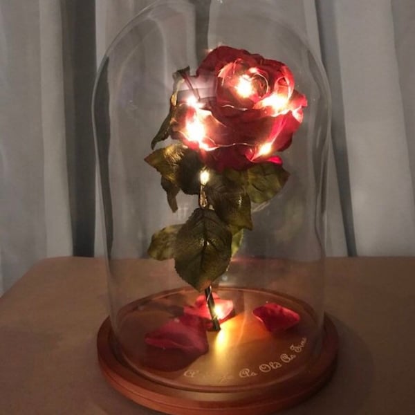 Beauty and the Beast Flower - Etsy