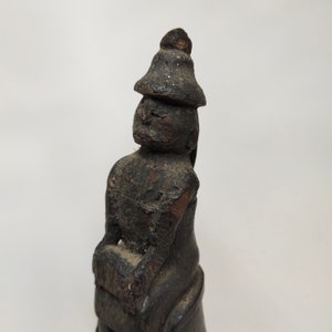 Borneo Antique Hampatong Ancestral Figure Stopper Kalimantan Sculpture Fine Art