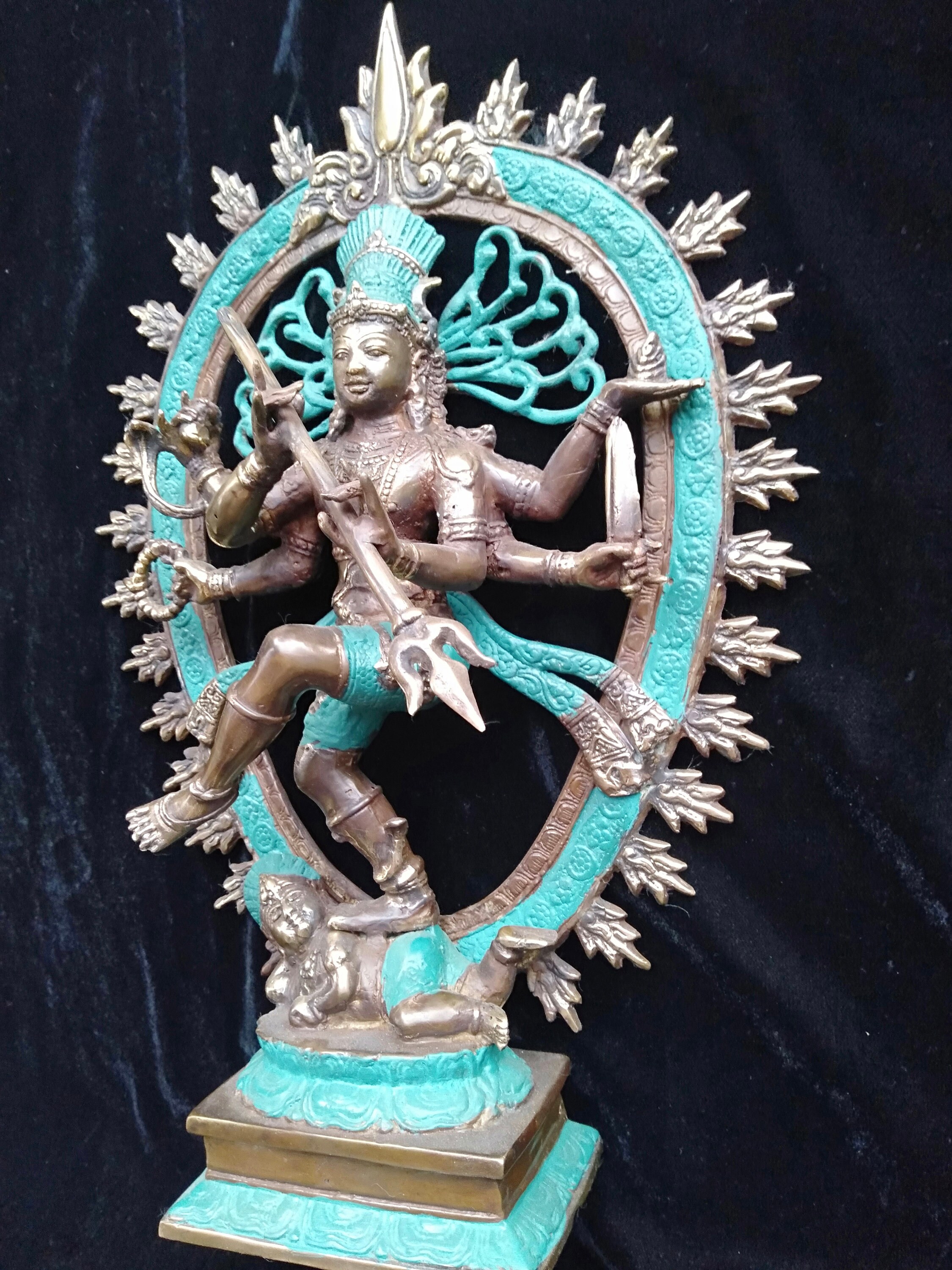 Cern Shiva Nataraja creator dancing opening Siva portal Statue Etsy