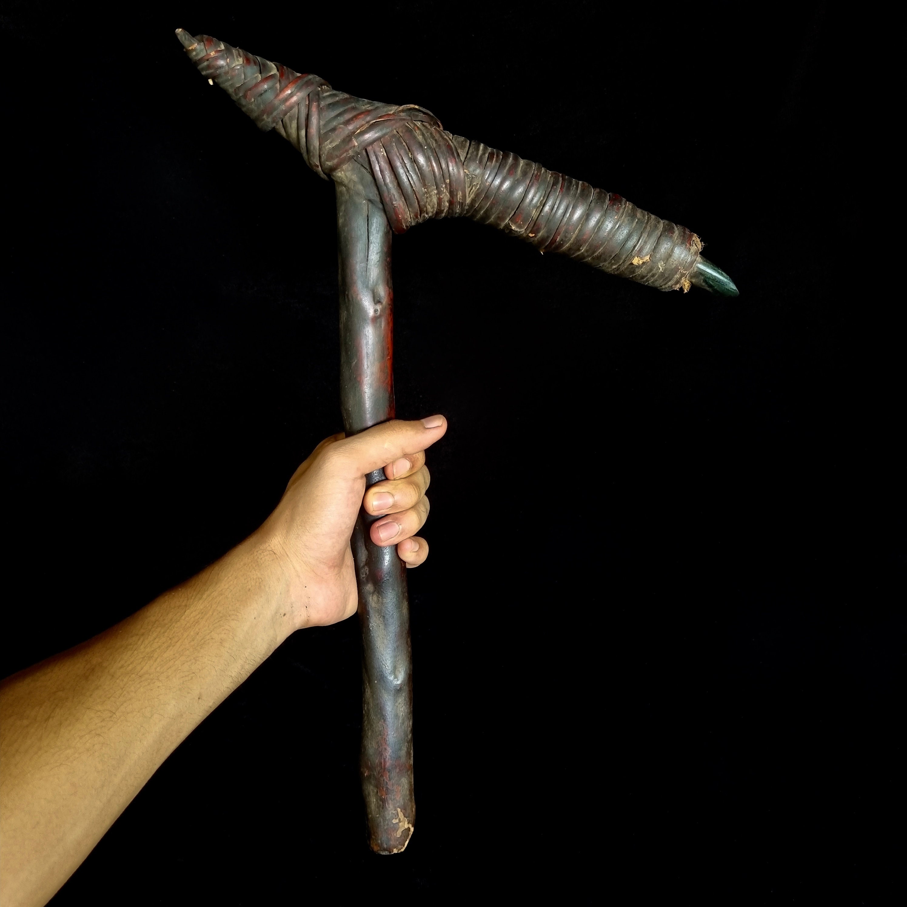 アフリカ 民芸品 斧 武器 骨董 【公式通販】