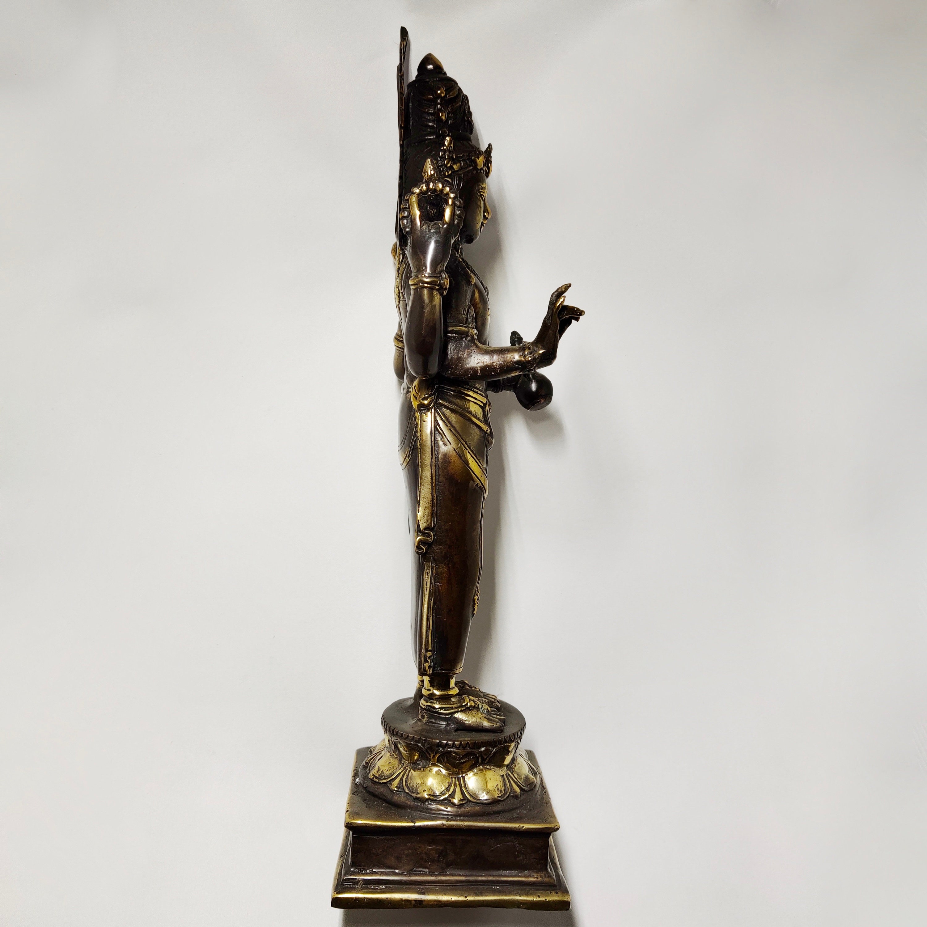 シヴァ神のブロンズ像、ヒンドゥー教の置物、室内装飾彫刻 - Etsy 日本