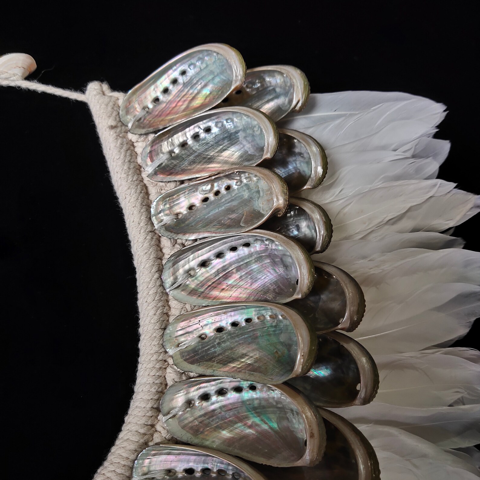 Feather Shell Feather Shell Necklace, Tribal Women Fashion Jewelry, Home Decor Art - Etsy