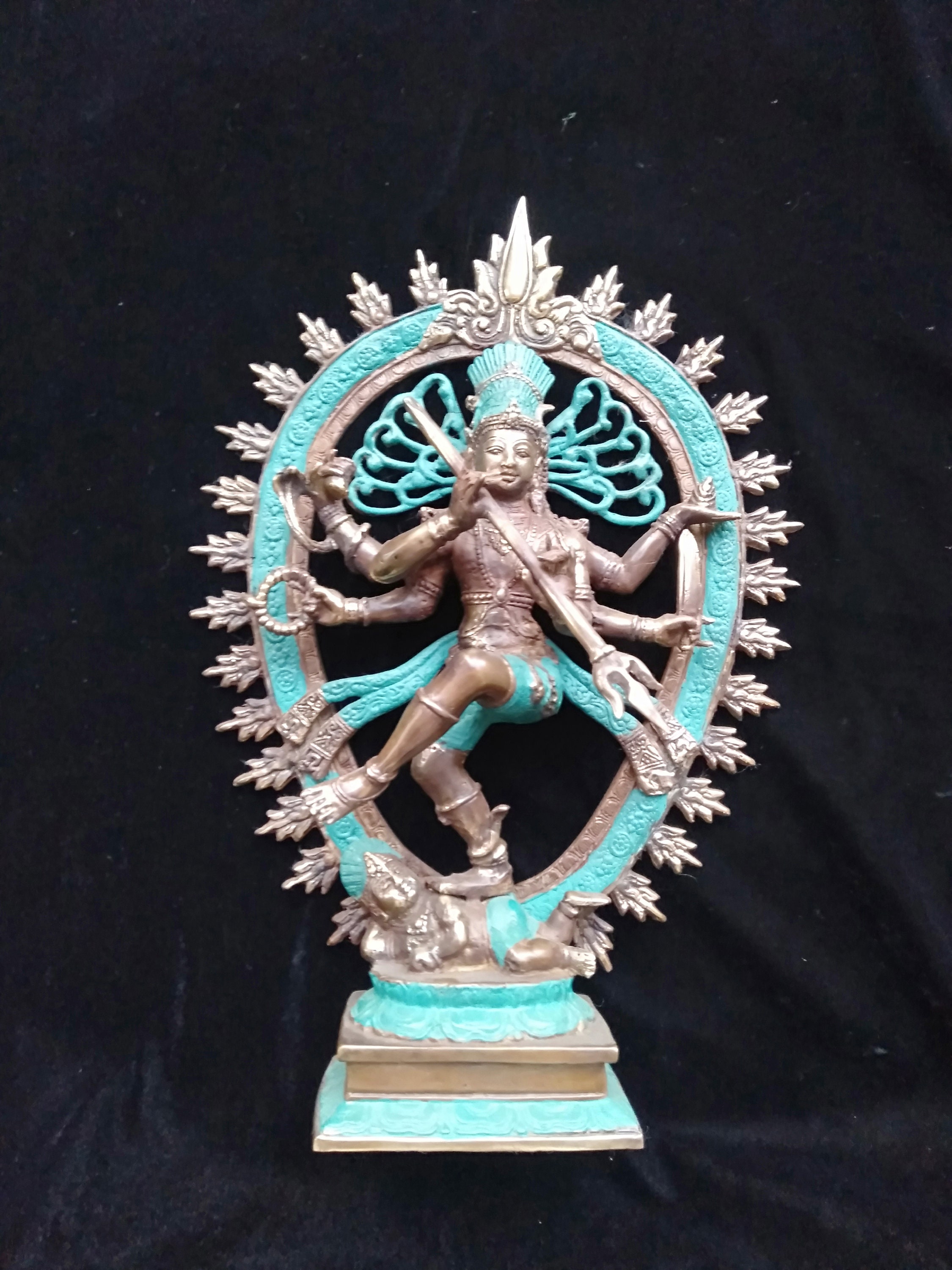 Cern Shiva Nataraja creator dancing opening Siva portal Statue Etsy