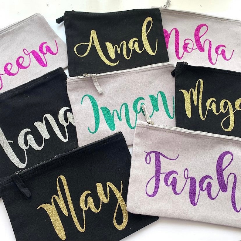 personalised make up case