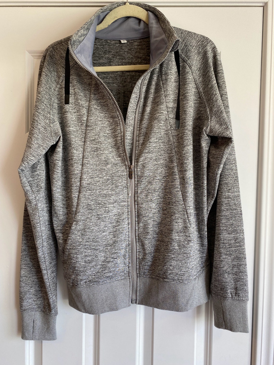 Damen Zip-Front DoTERRA Jacke Größe XL. Graue und weiße | Etsy