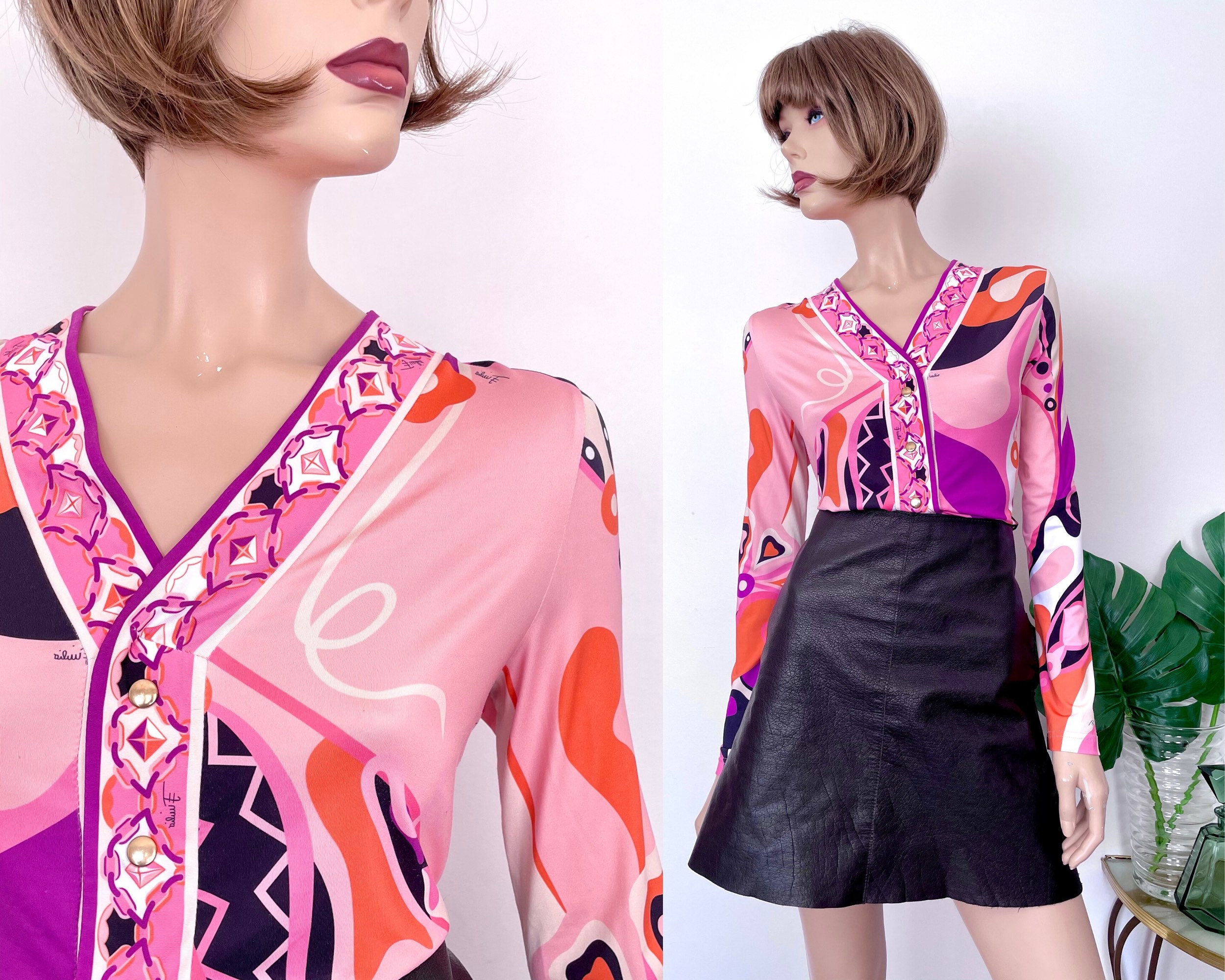 トップス NEW made in ITALY EMILIO PUCCI tops EMILIO PUCCI