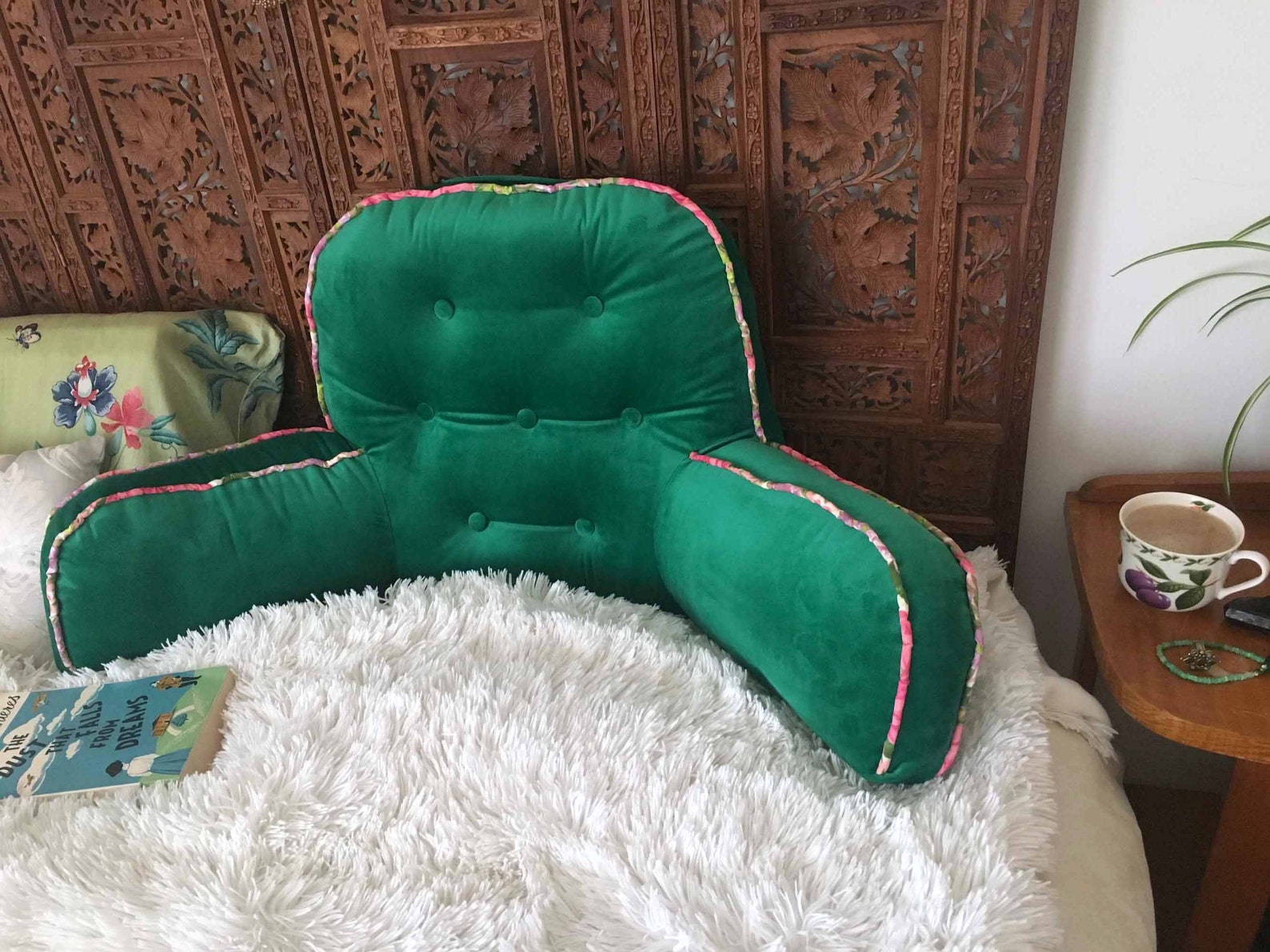 Bespoke Sit Up Cushion/Bed Rest/Reading/Back Support Etsy