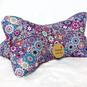 Reading Bone Bone Pillow Wedge Pillow Neck Pillow Neck Roll Neck Pillow Mandala #4#