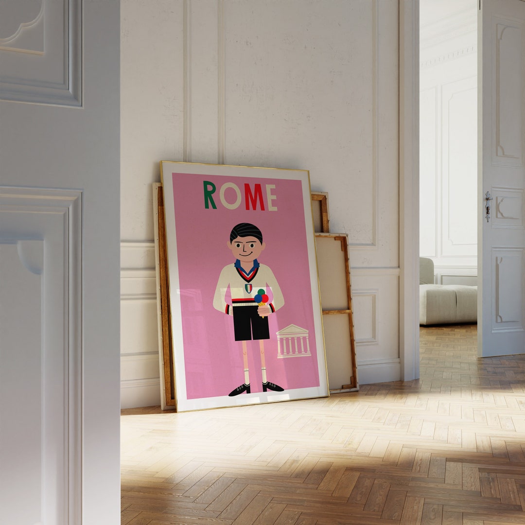Wall Prints Rome Rome Italy Poster, Rome Wall Art, Rome Travel Print, Italy Travel ...