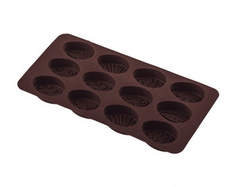 Forma Molde de chocolate Huevos de Pascua Moldes para pasteles dulces