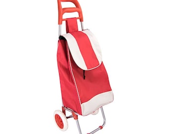 Chariot de courses chariot durable panier chariot de courses 25L couleurs assorties