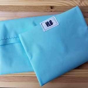 Reusable Snack bags Set, Sky blue