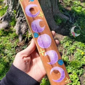 Moon Phases Incense Holder