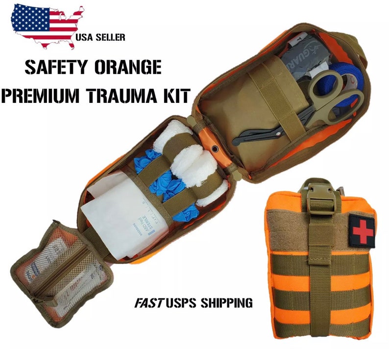 First Aid Kit Fully Stocked EDC Survival Kit Etsy